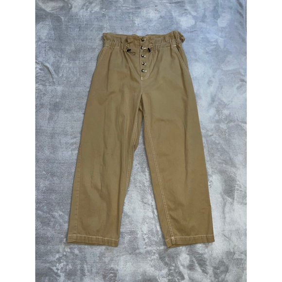 Urban Outfitters Pants - Urban Outfitters Cargo Grunge Brown Wide Leg Pants M